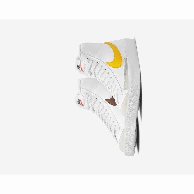 Trampki Nike Blazer Mid '77 Dziewczynka Białe | Polska-99555