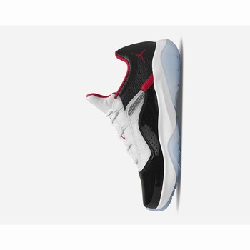 Trampki Nike Air Jordan 11 CMFT Low Męskie Białe Czarne Czerwone | Polska-63778